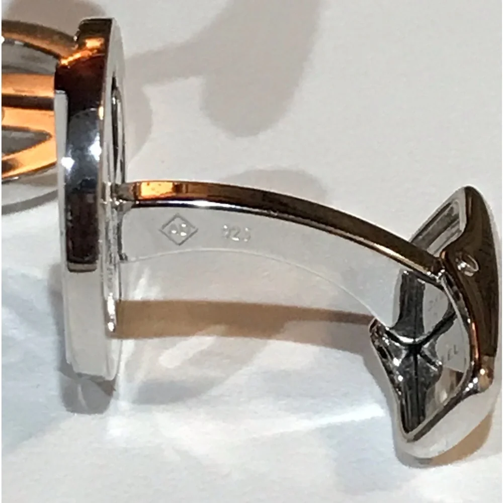 Dunhill Silver Ag925/Steel Cuff Links 🔥